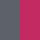 Anstecker Buntes Verdienstkreuz grau/pink