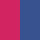 Anstecker Buntes Verdienstkreuz pink/cyan