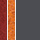 Farbicon anthrazitgrau / rot/orange