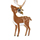 Weihnachtsbaumanhänger Reh Reh, braun