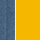 Farbicon goldgelb / blau