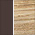 Farbicon kaffeebraun/Teak, natur