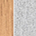 2-Sitzer Sofa Peacock Teak/grau