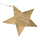 Weihnachtsanhänger Kleiner Sternenregen goldfarben