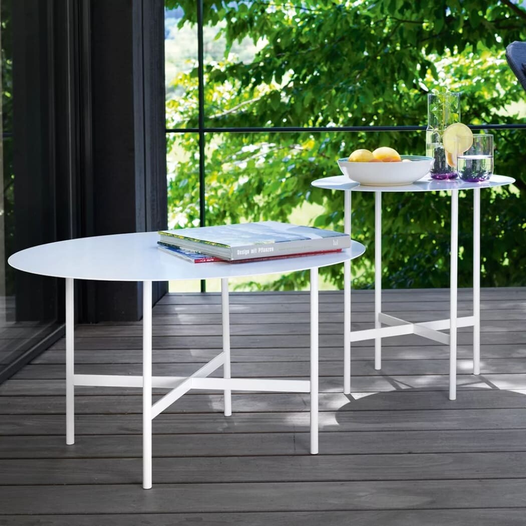 Outdoor Beistelltisch Beta S Beta S | signalweiß