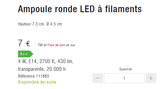 douille et culot