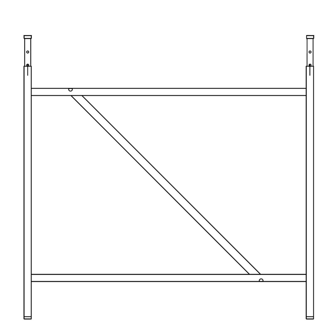 Tischgestell Eiermann 1
