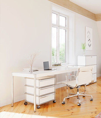 DAS HOME OFFICE MIT USM - DAS DACHGESCHOSS