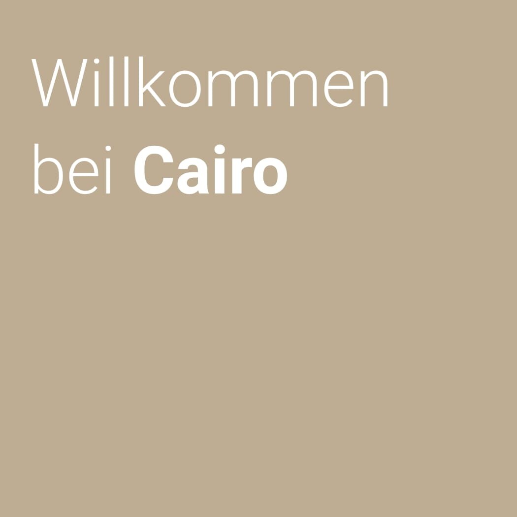 Willkommen bei Cairo Willkommen bei Cairo