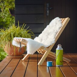 Sitzauflage Tibet-Lammfell 