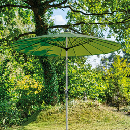 Sonnenschirm Pesaro H 255 cm, Ø 300 cm | grün Sonnenschirm Pesaro H 255 cm, Ø 300 cm | grün