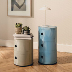 Container Componibili Ø 32 cm, 2 Fächer | taupe Container Componibili Ø 32 cm, 2 Fächer | taupe