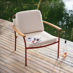 Sessel Asello Sessel | rostrot/weiß