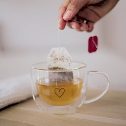 doppelwandige Tasse Herz 