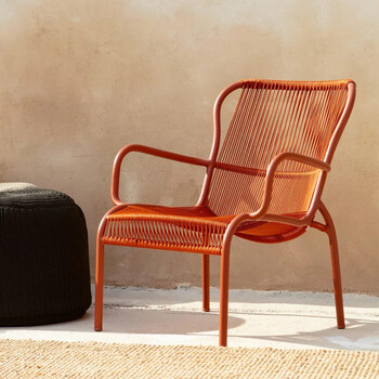 Meuble d’assise Loop Fauteuil | terracotta