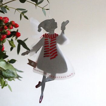 Weihnachtsanhänger Winterfee 