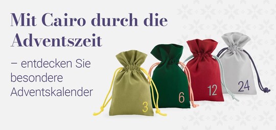 Mit Cairo durch die Adventszeit – entdecken Sie besondere Adventskalender