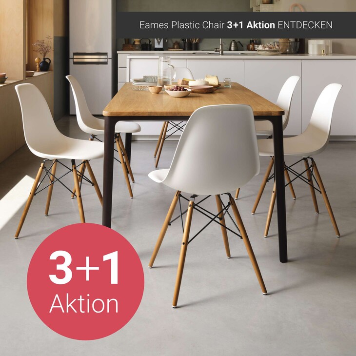 Eames Plastic Chair 3+1 Aktion entdecken