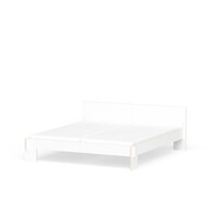 Bettgestell mit Kopfteil Siebenschläfer Liegefläche: 180 x 200 cm | FU weiß