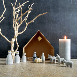 Kleine Weihnachtskrippe 