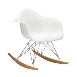 Eames Plastic Armchair RAR Schaukelstuhl 
