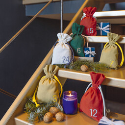 Adventskalender Säckchen 