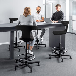 Arbeitsstuhl W-ork Pad high 