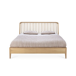 Bett Spindle Liegefläche: 160 x 200 cm | Eiche, geölt