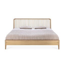 Bett Spindle Liegefläche: 180 x 200 cm | Eiche, geölt