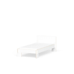 Bettgestell mit Kopfteil Siebenschläfer Liegefläche: 90 x 200 cm | FU weiß