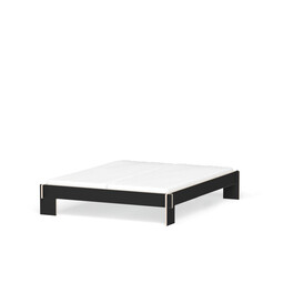 Bettgestell Siebenschläfer Liegefläche: 160 x 200 cm | FU schwarz