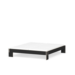 Bettgestell Siebenschläfer Liegefläche: 180 x 200 cm | FU schwarz