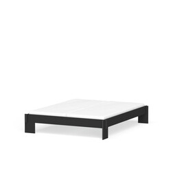 Bettgestell Siebenschläfer Liegefläche: 160 x 200 cm | Bicolor schwarz