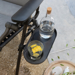 Getränkehalter oder Ablage für Liegen 