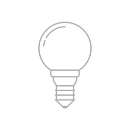 LED-Leuchtmittel, E14, 7 Watt 