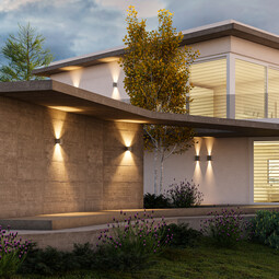 LED-Wandleuchte Petra 