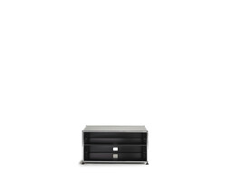 USM Lowboard 1-fach breit, offen | graphitschwarz