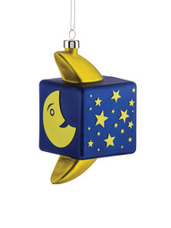 Pendentif pour sapin de Noël Lune Mooncube 