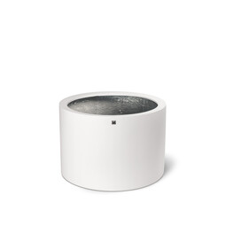 Pflanzgefäß Tribeca Shape Ø 60 cm | weiß matt
