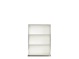 Etagère USM 3 étages, largeur 78 cm, ouvert | blanc pur