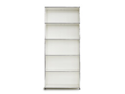 USM Regal 5-fach hoch, Breite 78 cm, offen | reinweiß
