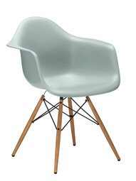 Stuhl Eames Plastic Armchair DAW RE Esche, eichefarbig | hellgrau Stuhl Eames Plastic Armchair DAW RE Esche, eichefarbig | hellgrau