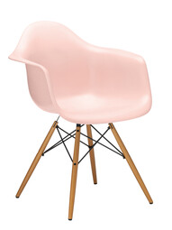 Stuhl Eames Plastic Armchair DAW RE Ahorn, natur | zartrosé Stuhl Eames Plastic Armchair DAW RE Ahorn, natur | zartrosé