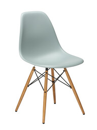 Stuhl Eames Plastic Side Chair DSW RE Ahorn, natur | hellgrau