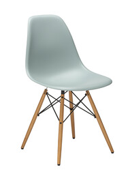 Stuhl Eames Plastic Side Chair DSW RE Esche, eichefarbig | hellgrau Stuhl Eames Plastic Side Chair DSW RE Esche, eichefarbig | hellgrau