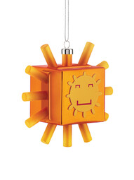 Pendentif pour sapin de Noël Flocon de soleil Sunflake 