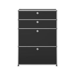 USM Haller Highboard 1-fach breit, 2 Schübe, 2 Klapptüren USM Haller Highboard 1-fach breit, 2 Schübe, 2 Klapptüren