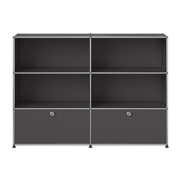 USM Haller Highboard M65 x | anthrazitgrau