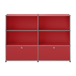 USM Haller Highboard M65 x | USM rubinrot
