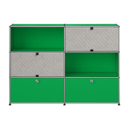 USM Haller Highboard M66 x | USM grün / grau